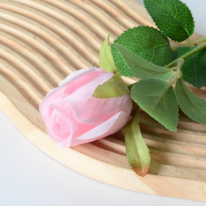 Artificial flannel rose