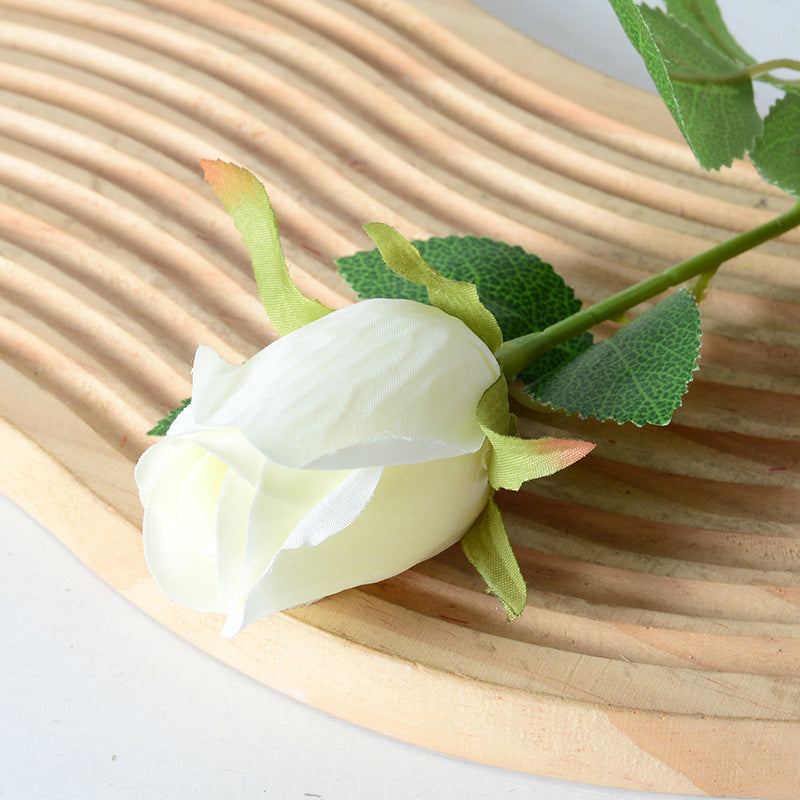 Artificial flannel rose