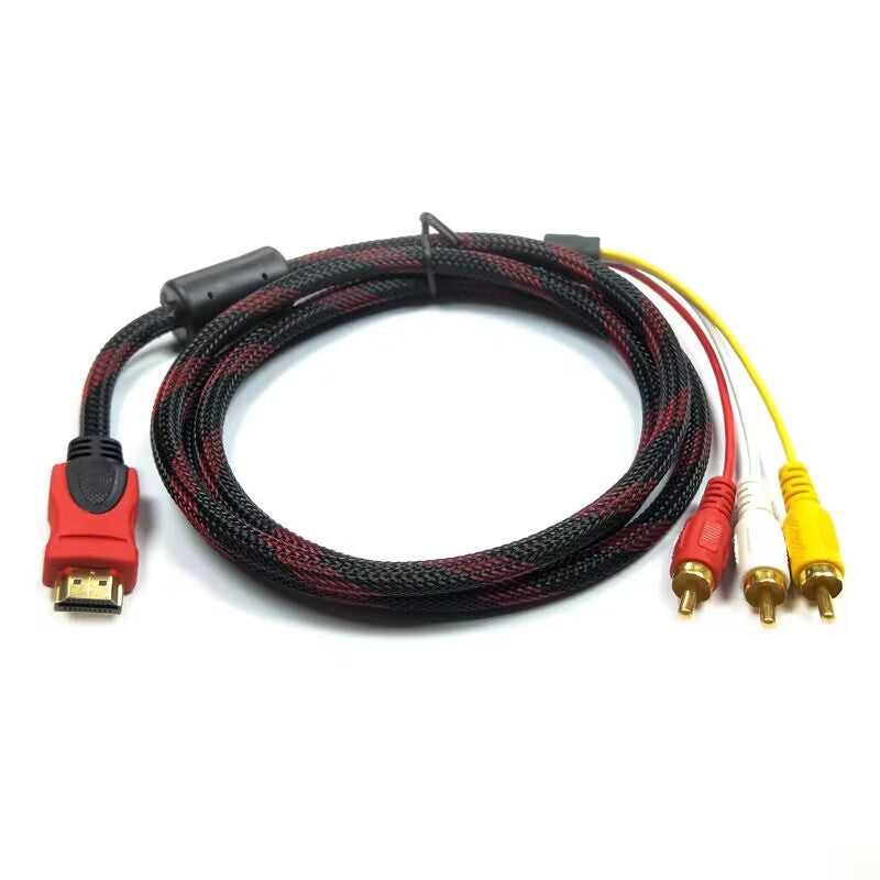 HDMI to AV cable, 1.5 meters