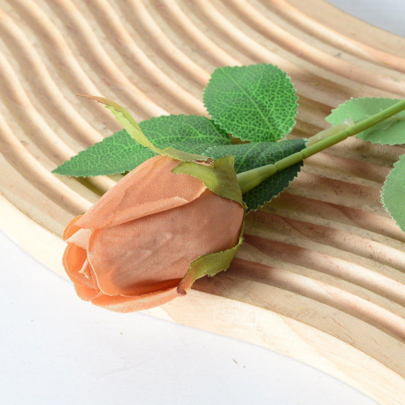 Artificial flannel rose