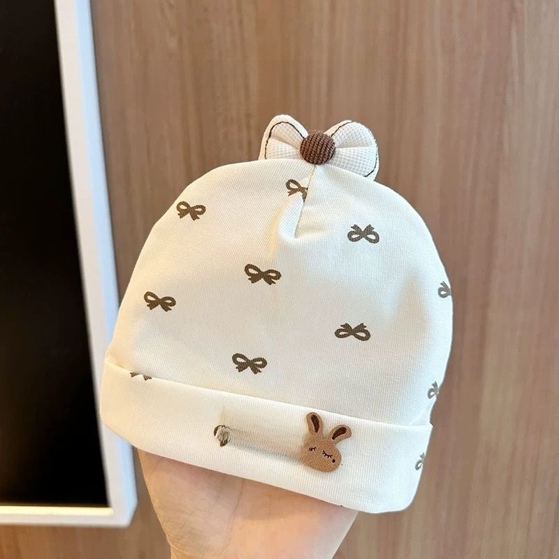 Newborn cotton baby hat