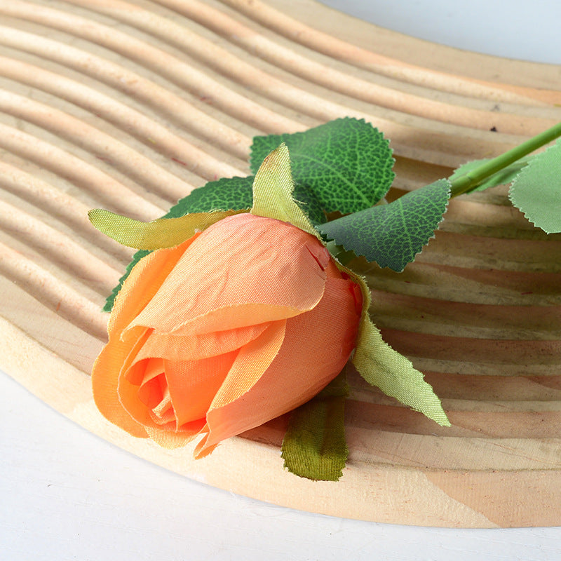 Artificial flannel rose