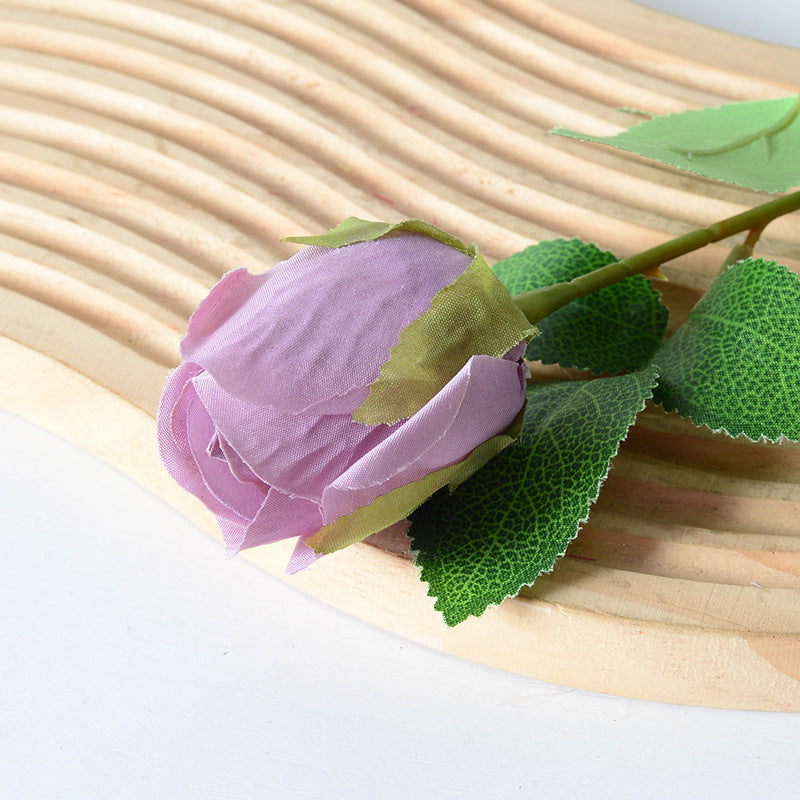 Artificial flannel rose