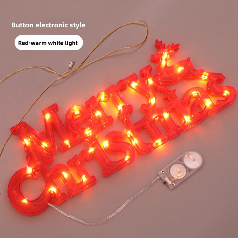 Christmas Decorative Letter Lights