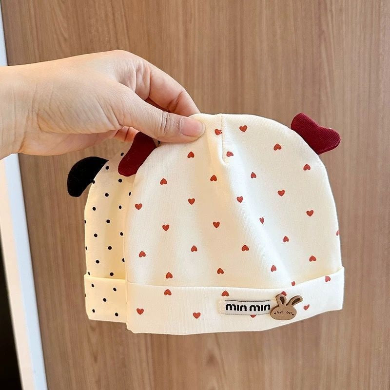 Newborn cotton baby hat