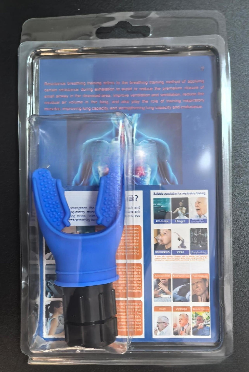 Portable Adjustable Breathing Trainer