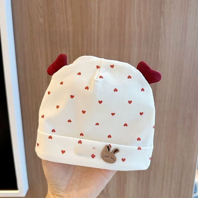 Newborn cotton baby hat