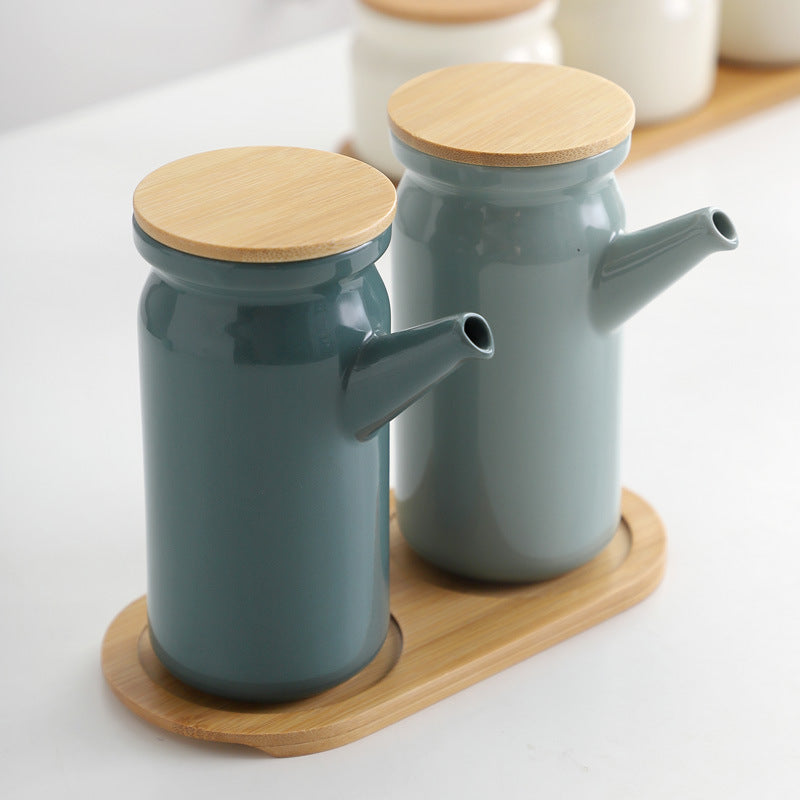 Nordic Ceramic Condiment Bottle