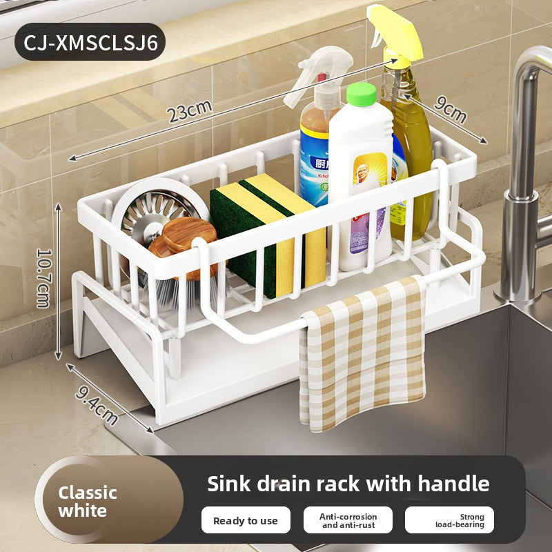 Multi Functional Kitchen Sink Drain Storage Rack