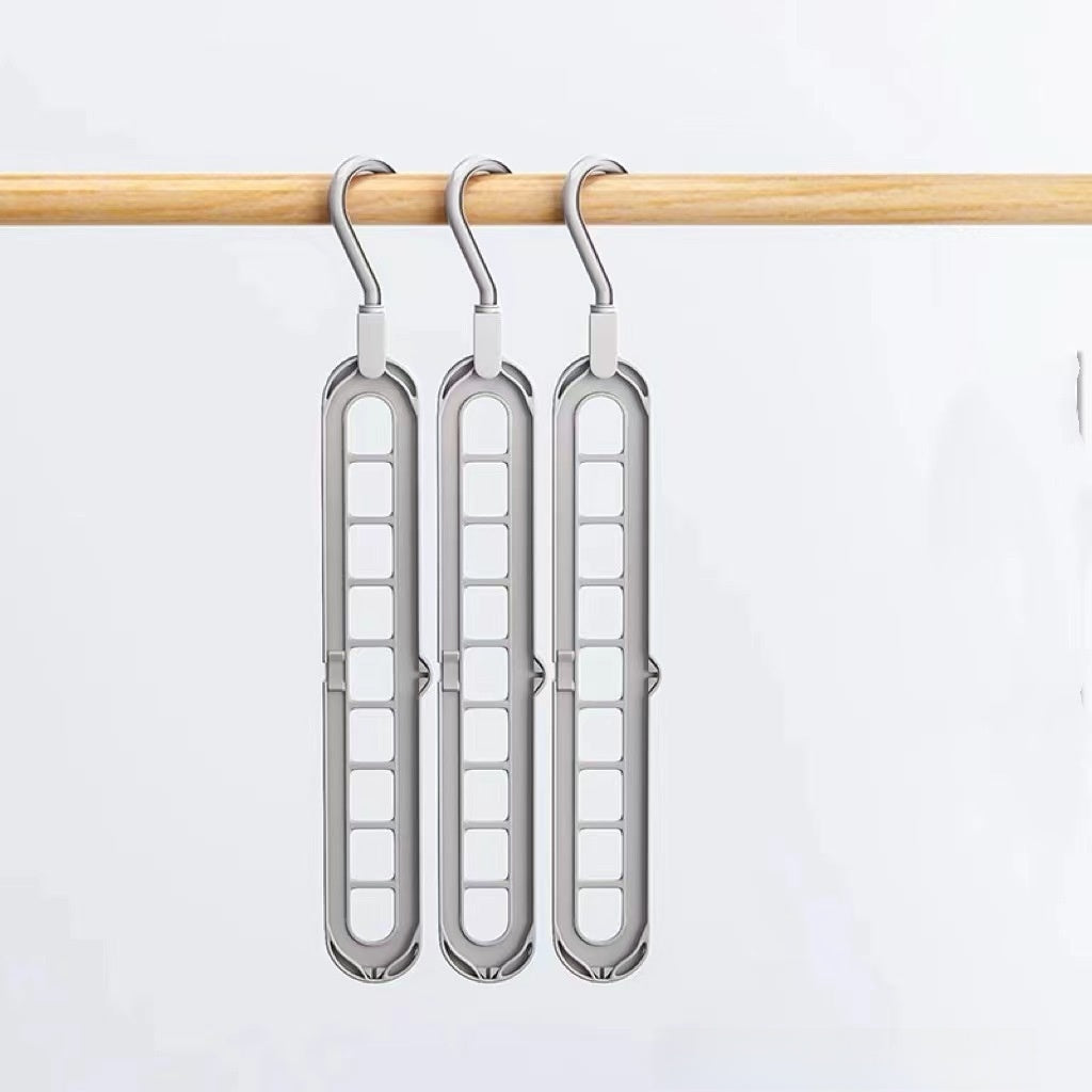 Multi-functional Nine-Hook Drying Rack