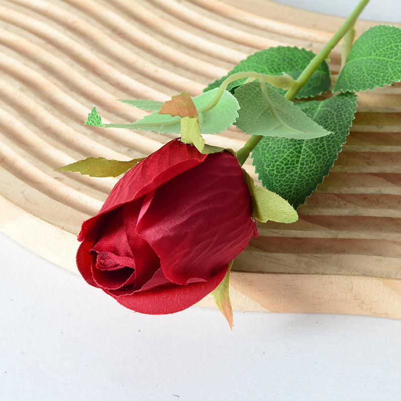 Artificial flannel rose