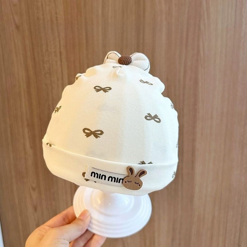 Newborn cotton baby hat