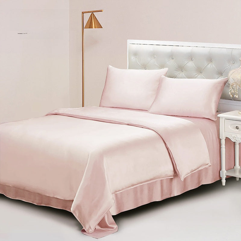 Luxury Mulberry Silk Bedding Four-Piece Set
